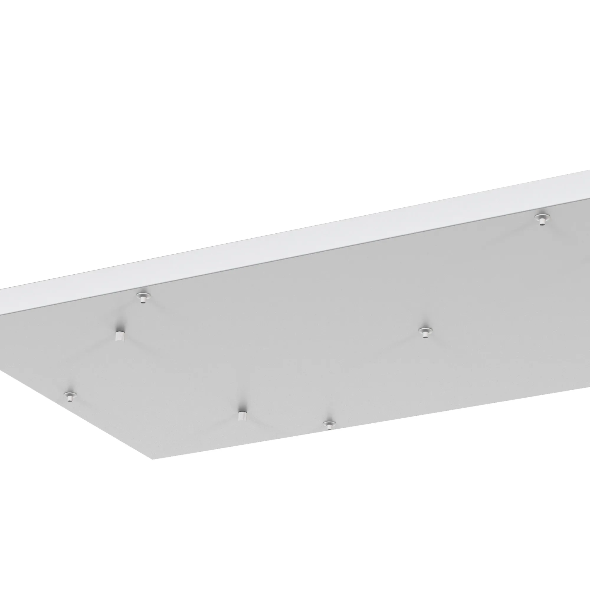 Elsa 7 Hole 940 x 460mm Rectangular Canopy Kit White M8263  Mantra Elsa Bespoke